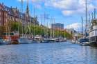 Copenhagen, Denmark. Copenhagens canals. Art Print